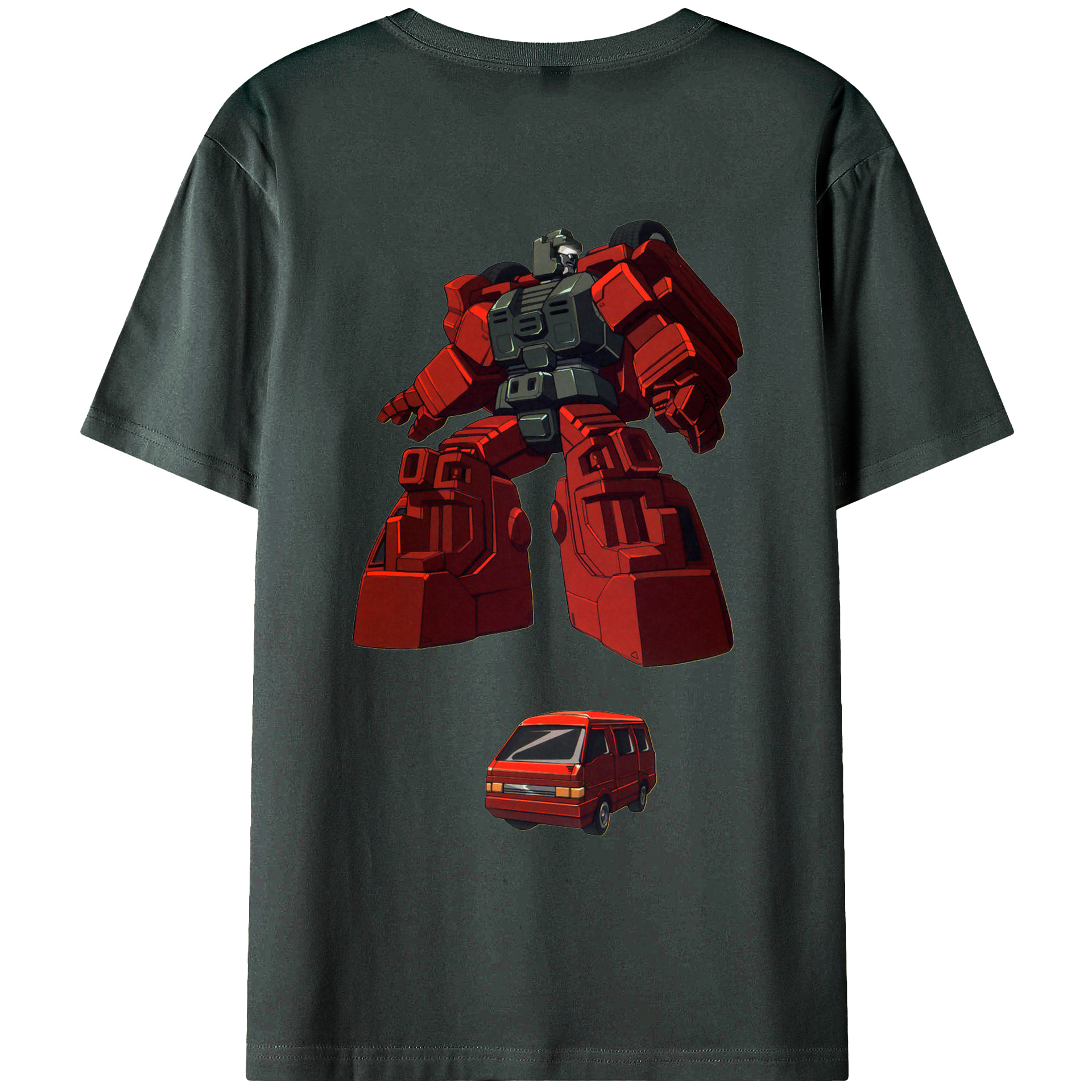 （画像用）  綿100％ メンズ半袖Tシャツ（バックプリント） 通気性